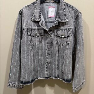 Denim Jacket w/ Bling
